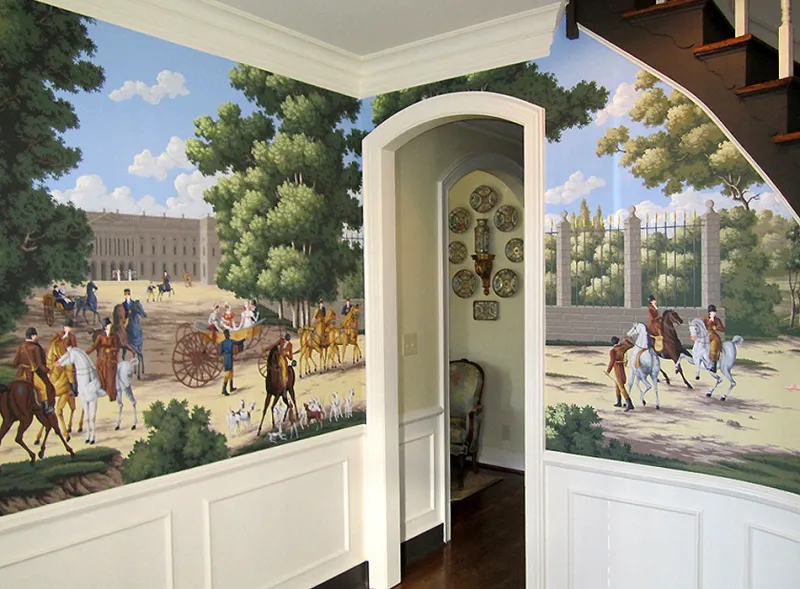 Обои для стен Paul Montgomery Panoramics TFoxChaseL