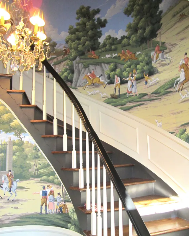 Обои для стен Paul Montgomery Panoramics TFoxChaseTNW1