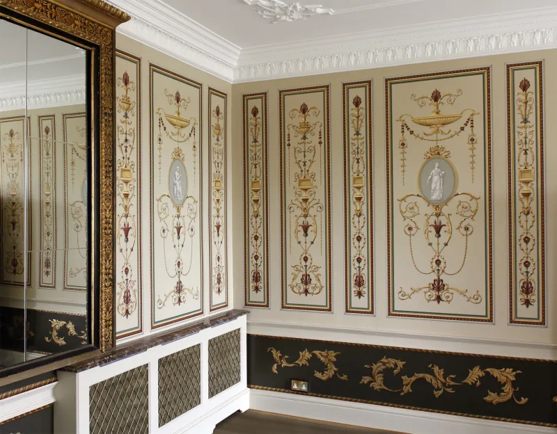 Обои для стен Paul Montgomery Panneaux Woodham WD-100 5