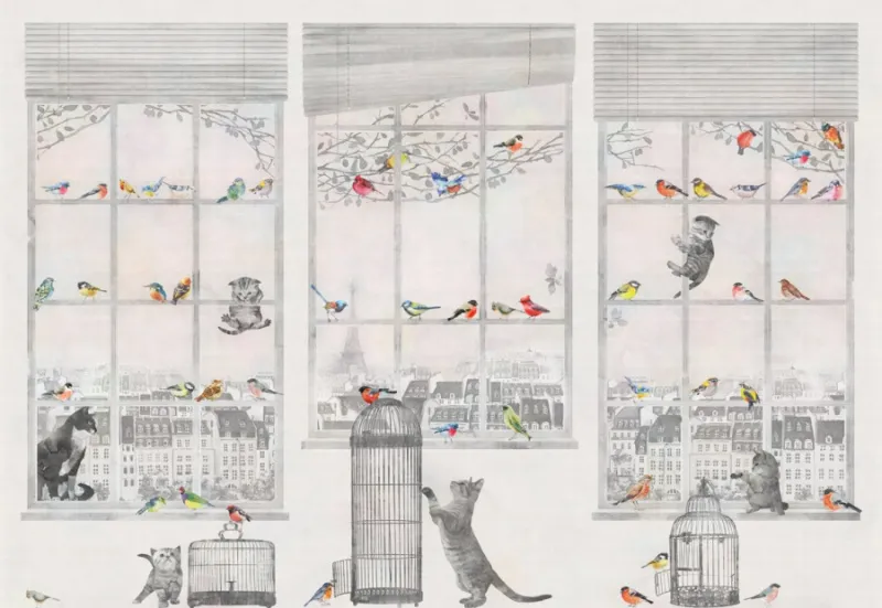 Обои для стен Affresco Ботаника Aff6884