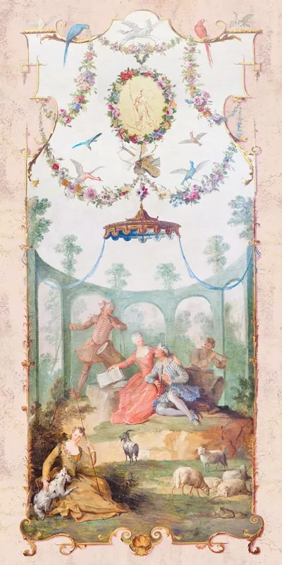 Обои для стен Affresco Классические орнаменты Aff3396