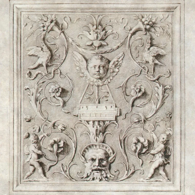 Обои для стен Affresco Классические орнаменты Aff5156