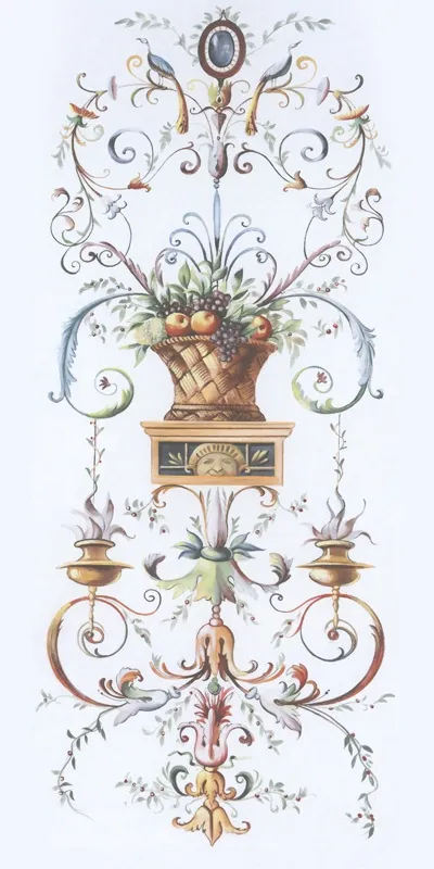 Обои для стен Affresco Классические орнаменты Aff5206