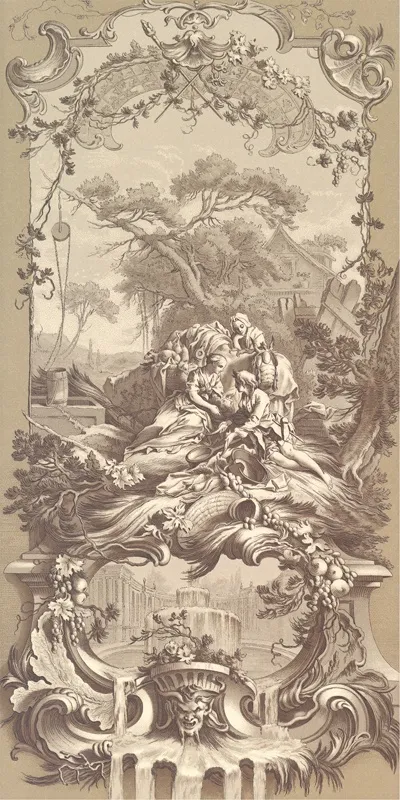 Обои для стен Affresco Классические орнаменты Aff13556