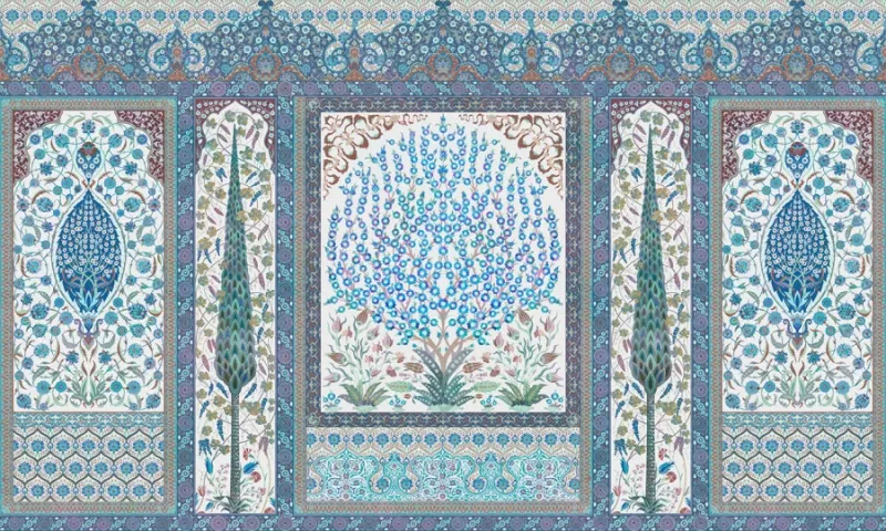 Обои для стен Affresco Панно Цветариум Arabian magic Color 2