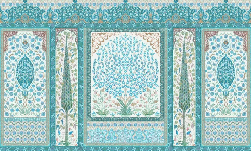Обои для стен Affresco Панно Цветариум Arabian magic Color 4