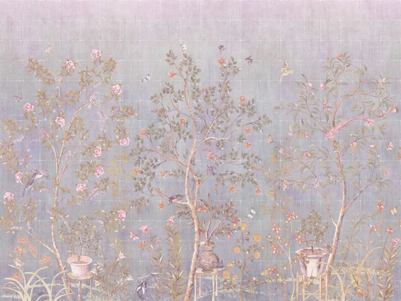 Обои для стен Affresco Панно Цветариум Garden Paradise Color 3