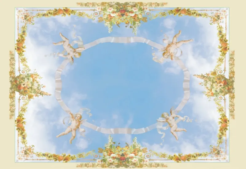 Обои для стен Affresco Сюжеты для потолков Aff9053