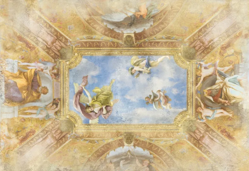 Обои для стен Affresco Сюжеты для потолков Aff9056