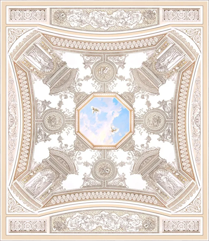 Обои для стен Affresco Сюжеты для потолков Aff9170