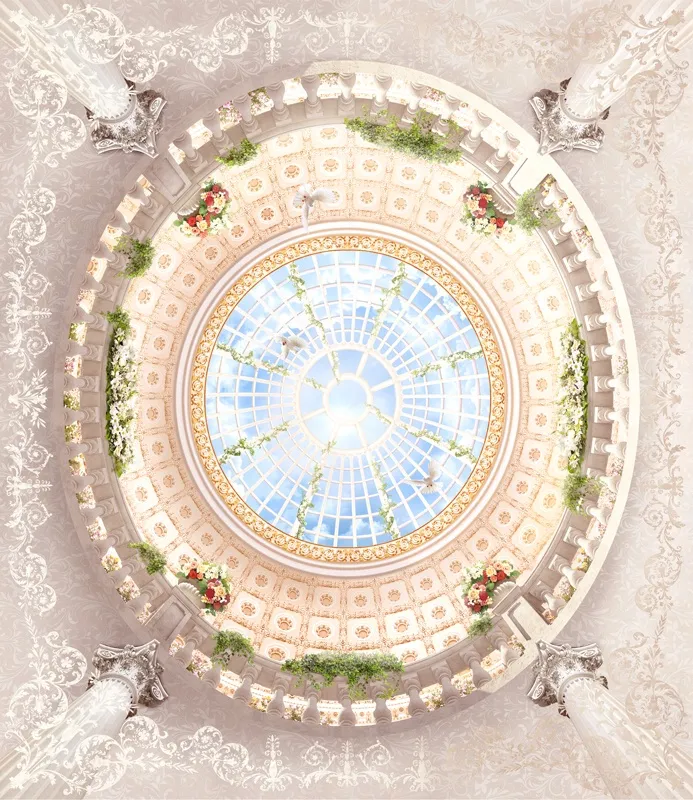 Обои для стен Affresco Сюжеты для потолков Aff9801