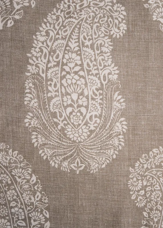 Ткань Titley and Marr Printed Patterns Collection Paisley-Ground-02-Natural