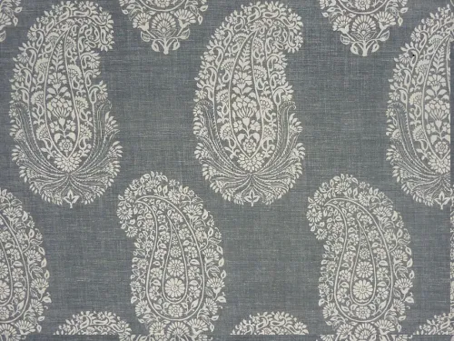 Ткань Titley and Marr Printed Patterns Collection paisley-ground-charcoal-1