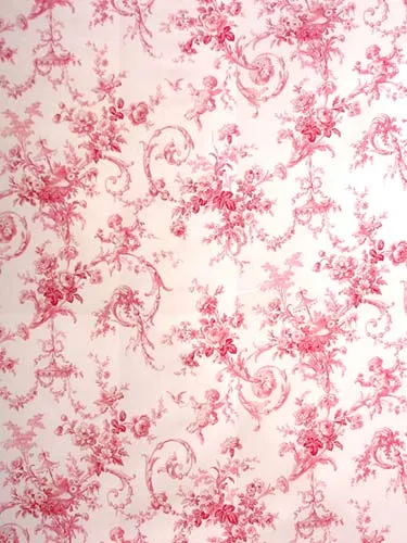 Ткань Titley and Marr Toile Collection charlecote-08-Geranium