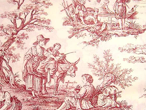 Ткань Titley and Marr Toile Collection provence-01