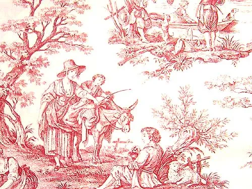 Ткань Titley and Marr Toile Collection provence-03