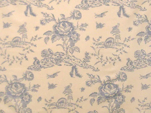 Ткань Titley and Marr Toile Collection Rosedene-02-Cornflower