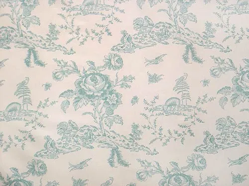 Ткань Titley and Marr Toile Collection Rosedene-03-Seabreeze