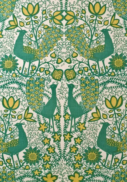 Ткань Lewis & Wood Big Prints LW_Peacock