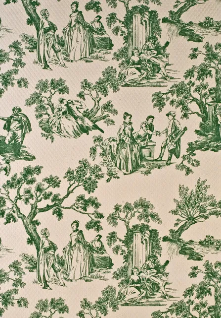 Ткань Lewis & Wood Toile De Jouy & Damask LW_Vauxhall Gardens