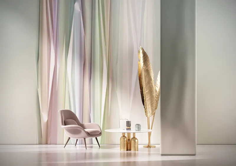 Обои для стен Glamora Light on a prism CHROMA-GLLP73A