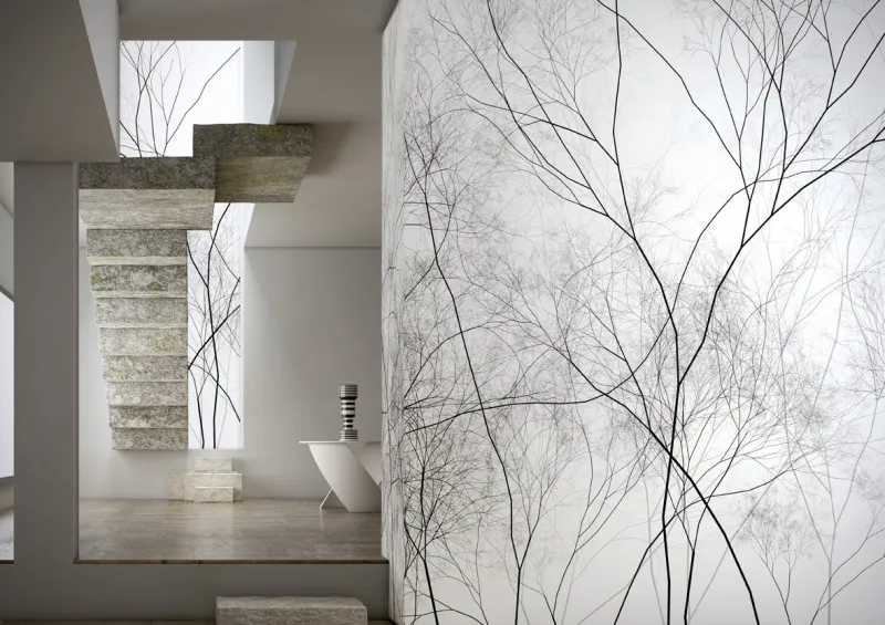 Обои для стен Glamora Digiscape Holger Lippmann HL121A-SILVA