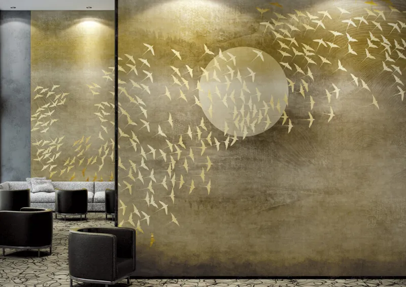 Обои для стен Glamora Element GLGO111A-AUREA