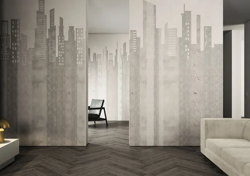 Обои для стен Glamora Retro Story CITY-GLRE20A