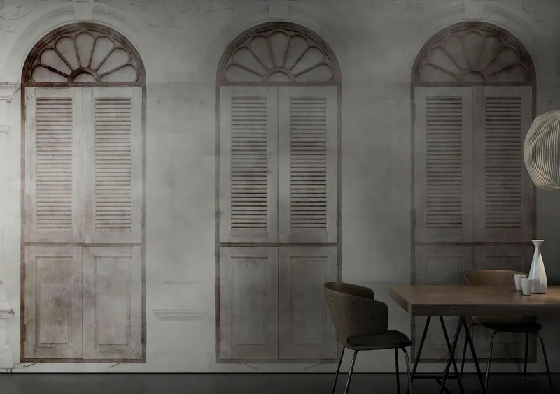 Обои для стен Glamora Retro Story STREET-GLRE30A