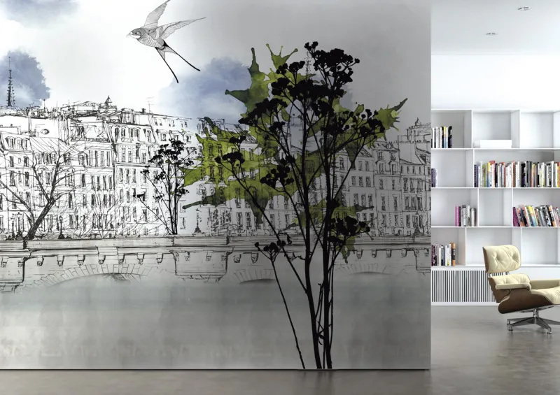 Обои для стен Glamora Vagabond VA-ET-Paris