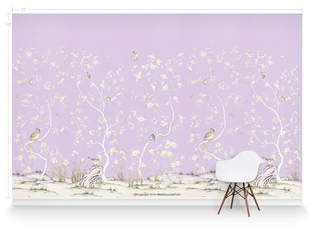 Обои для стен MuralSources Chinoiserie murals CH-085-LV-2T