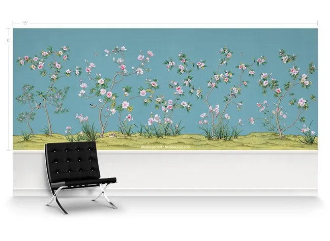Обои для стен MuralSources Chinoiserie murals CH-099-CD-2T