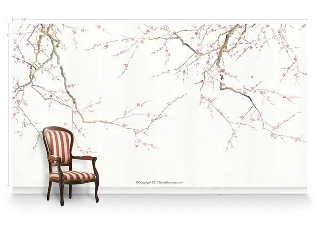 Обои для стен MuralSources Modern murals FL-025-WH1-00-2T