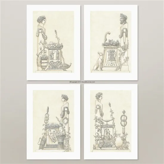 Обои для стен MuralSources Print Shop collection PS-176-2T