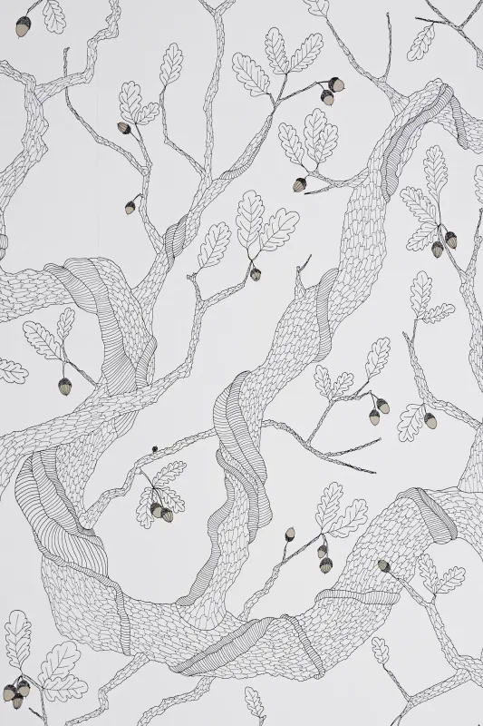 Обои для стен Abigail Edwards Abigail’s first wallpaper collection Oak Tree White