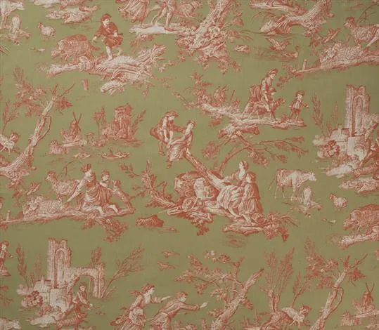 Ткань Marvic Textiles Toile Proposals III 6204-14 Coral