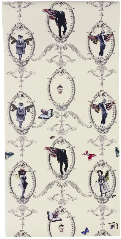 Обои для стен Graduate Collection Graduate Wallpapers butterfly_wallpaper_yellow