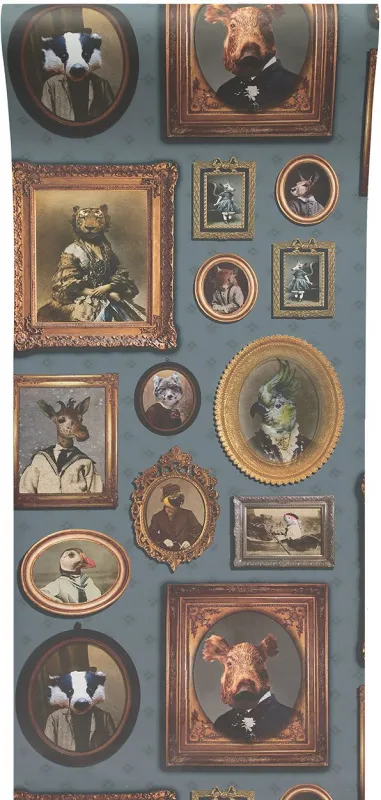 Обои для стен Graduate Collection Graduate Wallpapers charlotte_cory_portrait_gallery_blue