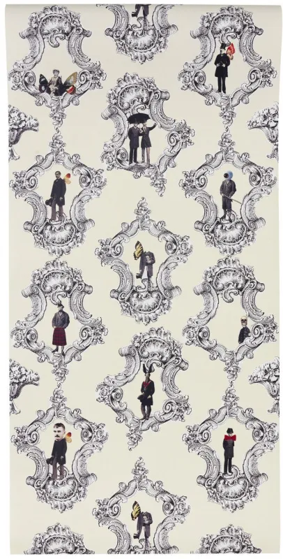 Обои для стен Graduate Collection Graduate Wallpapers gentlemens_wallpaper_yellow