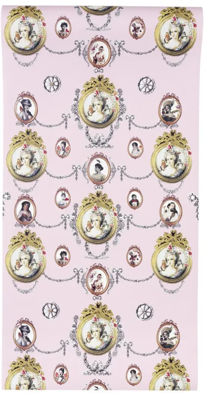 Обои для стен Graduate Collection Graduate Wallpapers marie_antoinette_wallpaper_pink