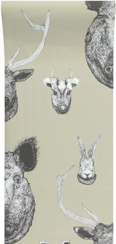 Обои для стен Graduate Collection Graduate Wallpapers vestige_wallpaper_pistachio