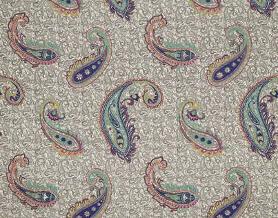 Ткань Braquenie Comptoir d'Orient B7619001