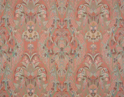 Ткань Braquenie Comptoir d'Orient B7631002