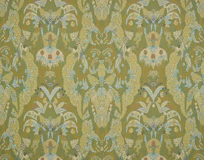 Ткань Braquenie Comptoir d'Orient B7631003