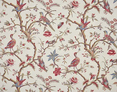 Ткань Braquenie Comptoir d'Orient B7634001