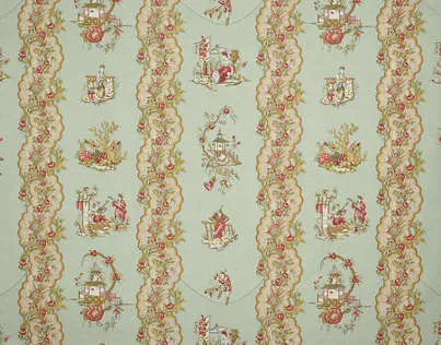 Ткань Braquenie Comptoir d'Orient B7635001