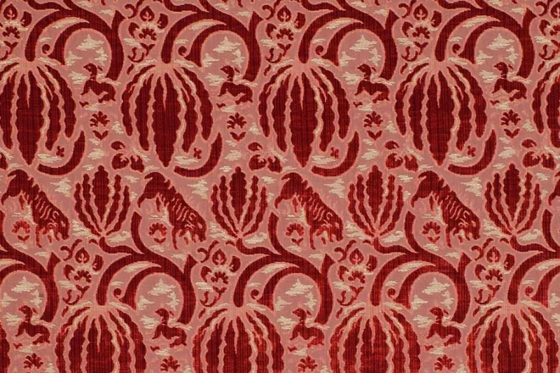 Ткань Luigi Bevilacqua Бархат Bacchetta Caccia-050-3349