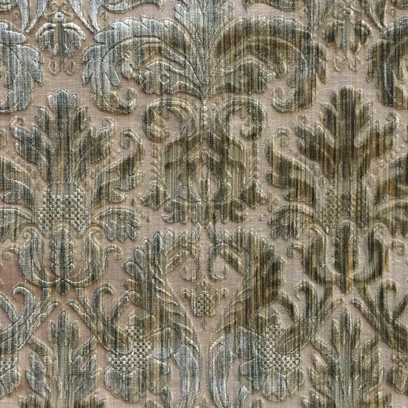 Ткань Luigi Bevilacqua Бархат ручной работы 3916-Piovego-fondo