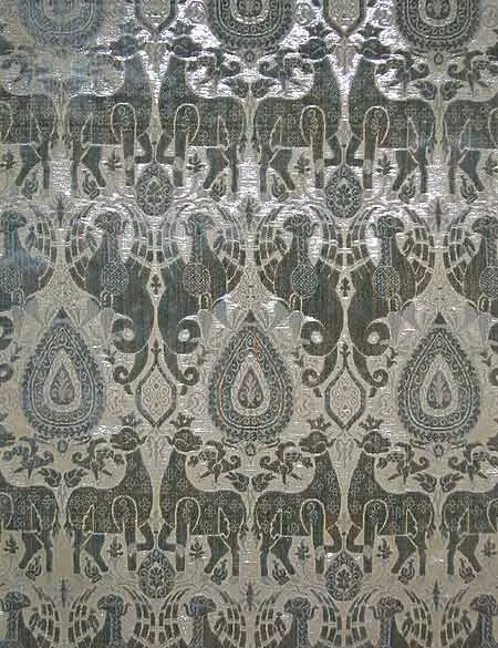 Ткань Luigi Bevilacqua Бархат ручной работы Basilisco-3266