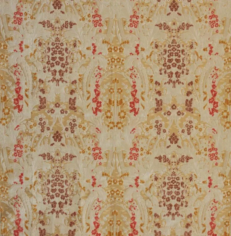 Ткань Luigi Bevilacqua Многоцветный бархат Fresie-023-3160